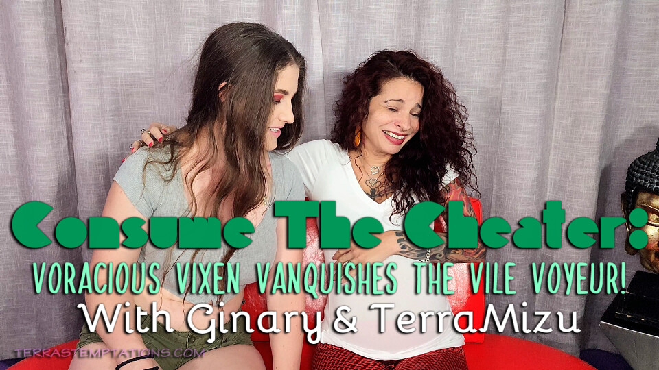 Consume The Cheater: Voracious Vixen Vanquishes The Vile Voyeur - Ginary & TerraMizu