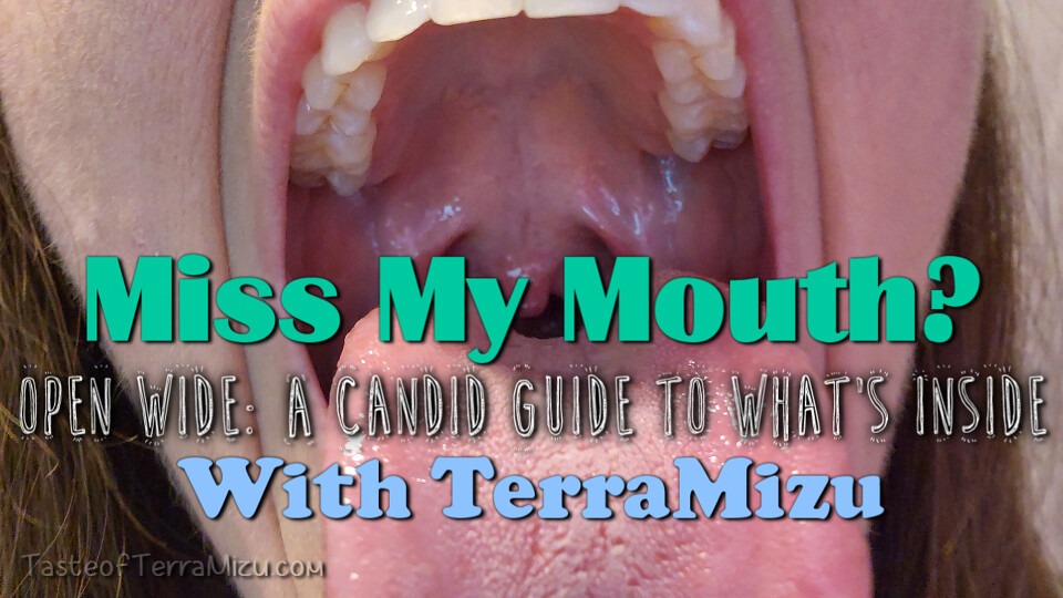 Miss My Mouth? Open Wide: A Candid Guide to What's Inside - TerraMizu