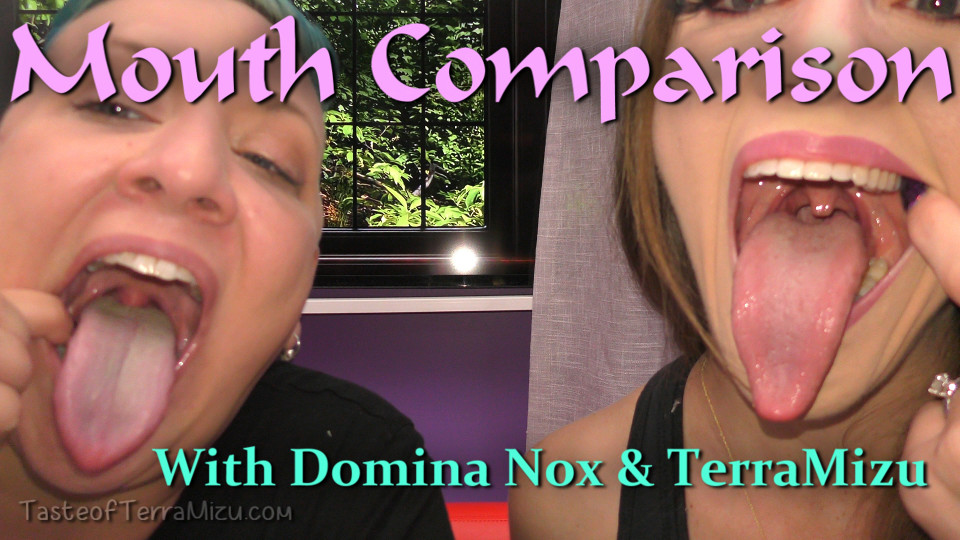 Mouth Comparison - Domina Nox & TerraMizu