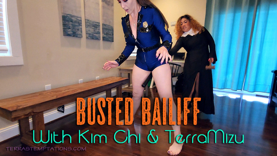 Busted Bailiff - Kim Chi and TerraMizu