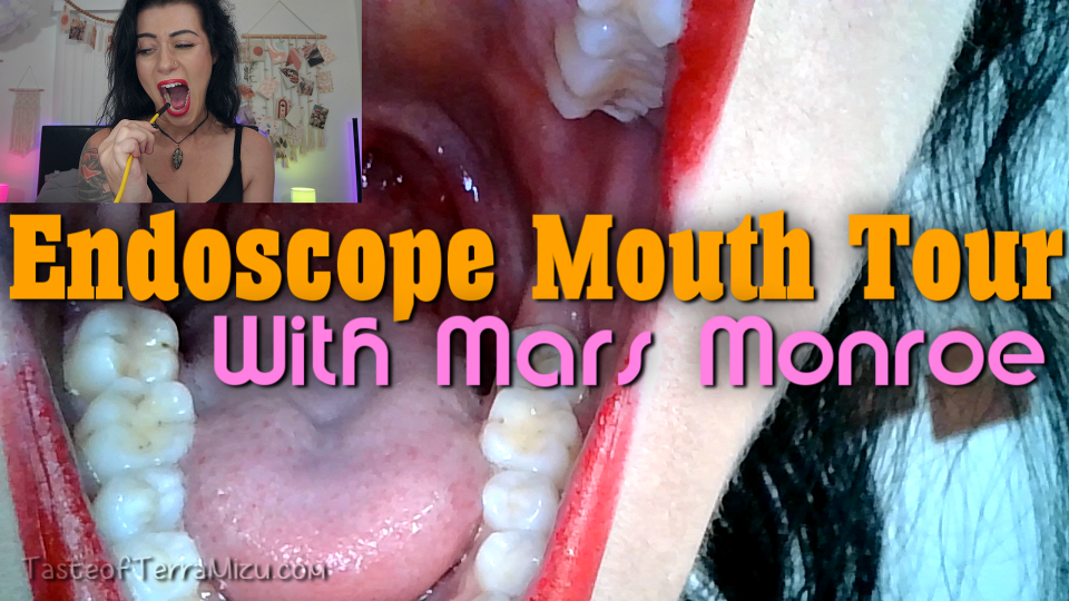 Endoscope Mouth Tour - Mars Monroe